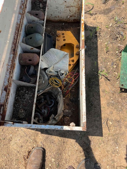 Metal Box with Contents