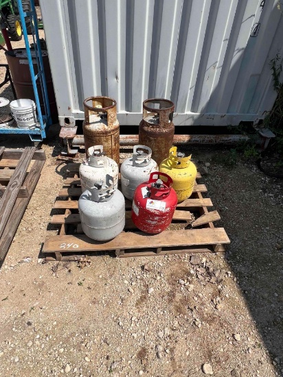 Pallet of Propane Bottles