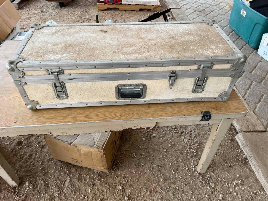 Antique Case with Antique Wood Working Tools