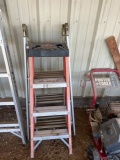 Lot of a 4 foot Warner Ladder and Gorilla Ladder