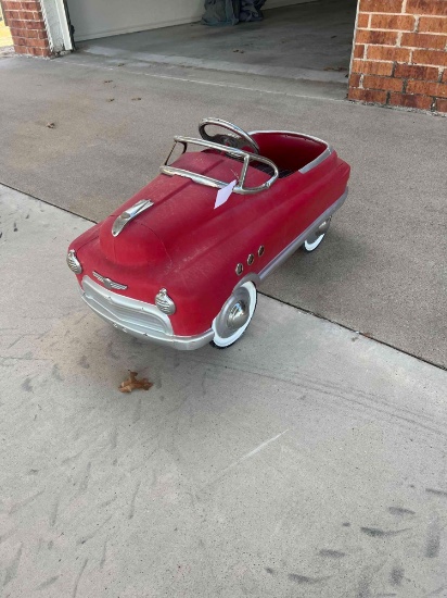 Antique Red Pedal Car