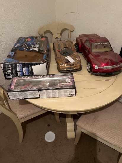 Lot of Remote Control Cars and Remote Control Helicopter