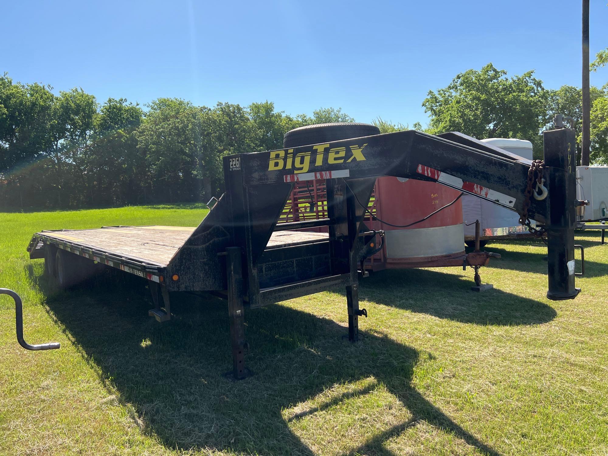 Big Tex 30 foot Gooseneck Trailer 24 foot Deck Proxibid
