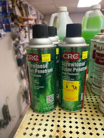 CRC Screwloose Super Penetrating Spray Cans - Brand New