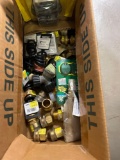 Box of Misc. Water Hose Repair Kits, Adapters, etc. - New