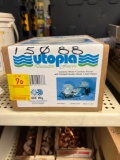 Utopia White 4-inch Lavatory Faucet - New