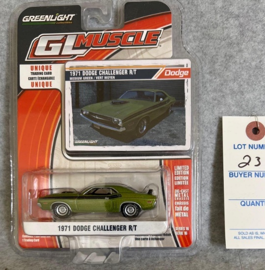 1971 Dodge Challenger R/T Limited Edition Die-Cast Metal Muscle Car