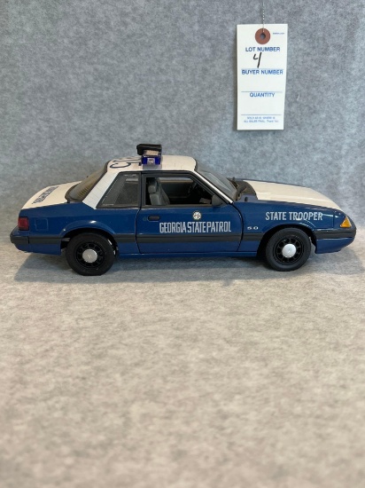 1989 Georgia Highway Patrol 1:18 scale by GMP Pre-Production Model Car - Rare Find!