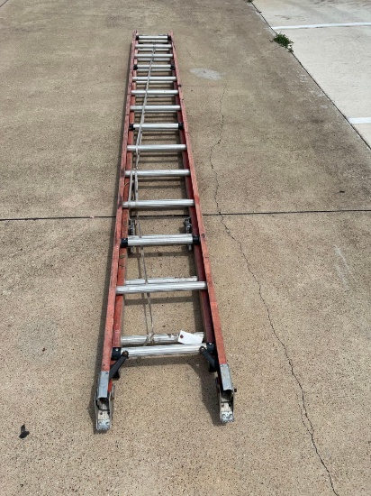 Fiberglass Extension Ladder - 20 foot