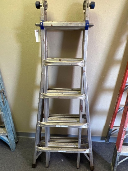 Werner Aluminum Ladder - 21 foot