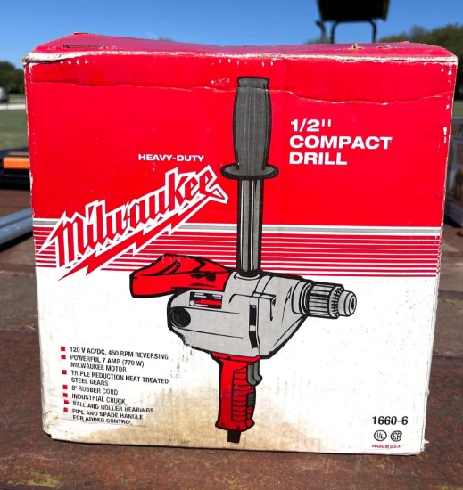 Milwaukee 1/2 inch Compact Drill - Good Condition