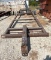 35 ft Skid Trailer to Move Bridges, Buildings, etc. - Comes with Bill of Sale
