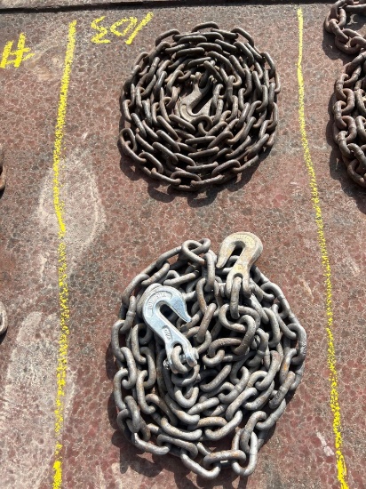 Lot of 2 Small Chains