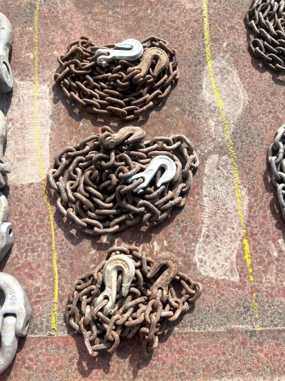 Lot of 3 Log Chains