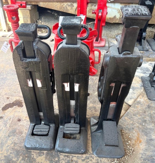 3 House Moving Jacks - 2 are Simplex and 1 is Duff
