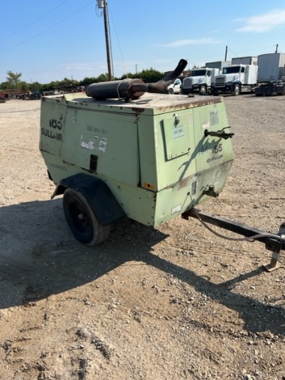 Sullair 185 Air Compressor - 1989 hours - Runs