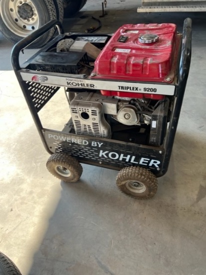 Kohler AMP Triplex 9200 Generator Compressor Welder - Starts and Runs