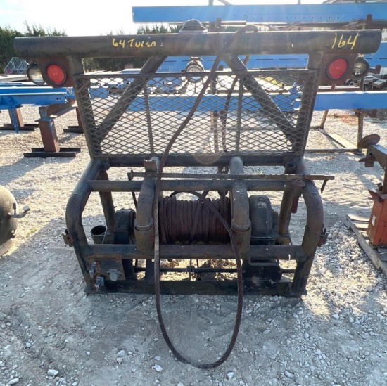 Headache Rack with a 64 Tulsa Winch