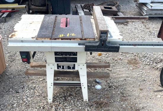 Jet Table Saw - Works