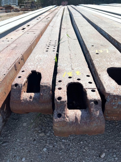 Set of House Mover Beams 8.5 in x 10 in x 44 ft 6 in long