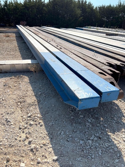 Set of House Mover Beams 10 in x 12 in x 54 ft 6 in long