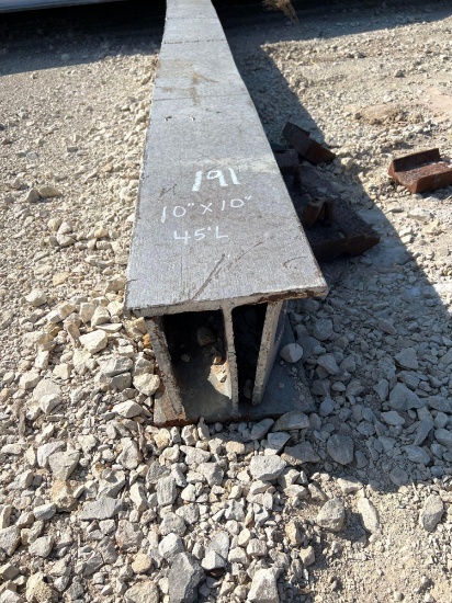 Set of House Mover Beams 10 in x 10 in x 45 ft long