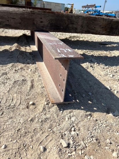 2-pieces of I-beam 23 ft 4 in long