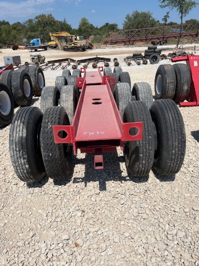 Set of 2 Tandem Axle House Moving Dollies