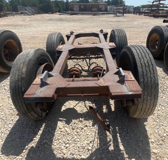 Tandem Axle house moving dollies