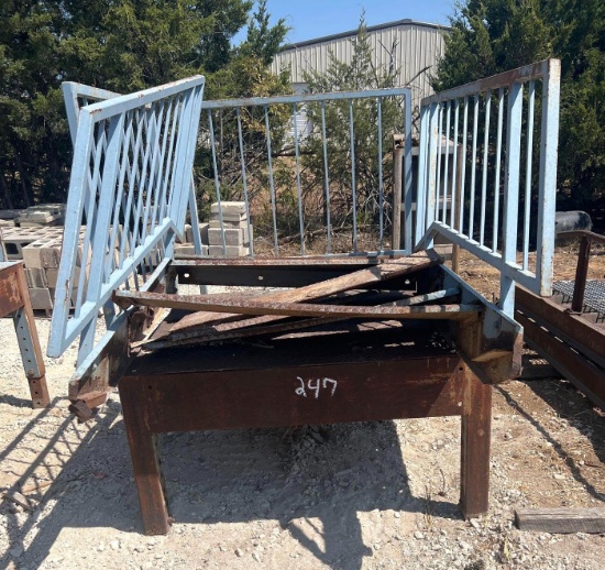 Metal Platform and Steps