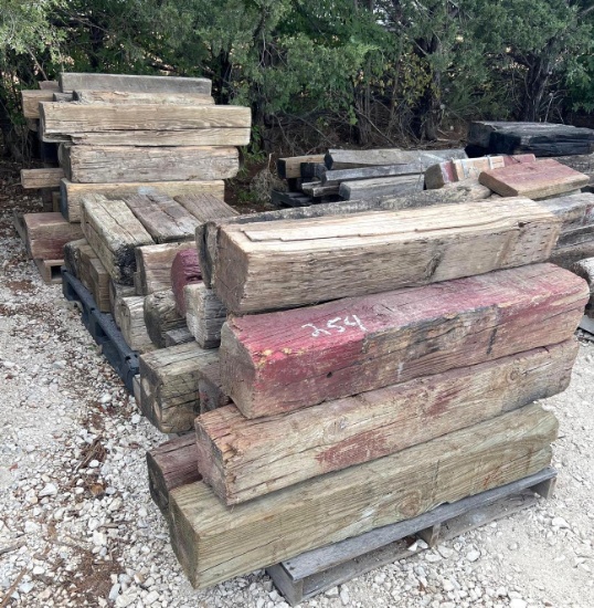 3 Pallets of Curbing Blocks/Timbers