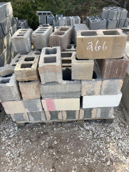 4 Pallets of Concrete Blocks