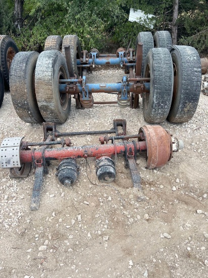 Set of 3 Axles - 1 set without Tires