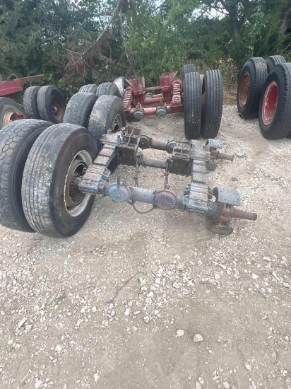 Set of New Way Suspension and Axles