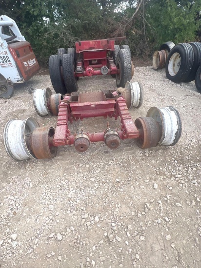 Set of Axels with New Way Suspension