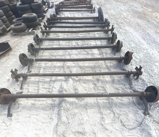 10 Trailer House Axles