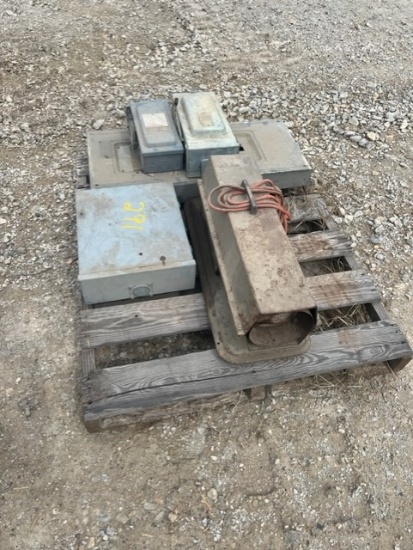 Pallet of Electrical Boxes