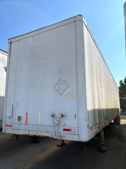 1998 WABA 48 ft Van Trailer - 13 ft 6 in Tall 102 Wide