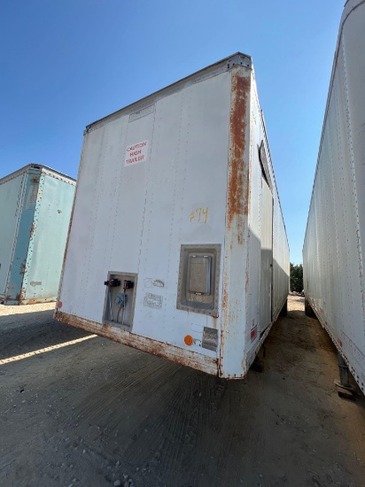 1981 MONON Van Trailer - Has Shower Stalls - 13 ft 6 in Tall 102 Wide 48 ft Long