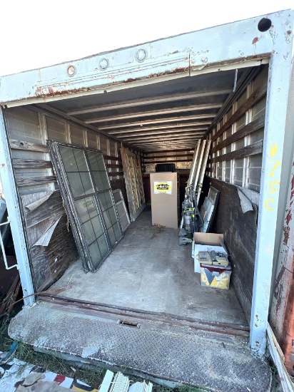 20 ft Van Box Storage - Contents Included