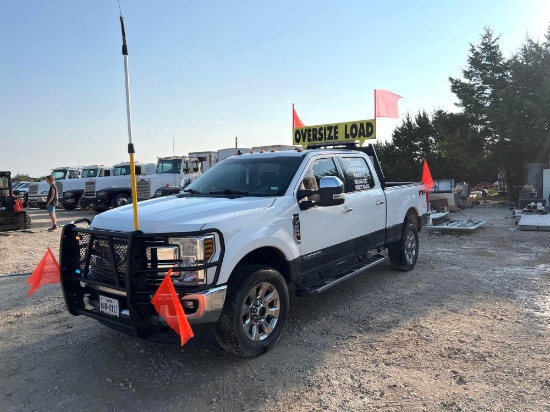 2019 Ford F-250 4x4 with 6.7 Turbo Diesel - 152,849 miles