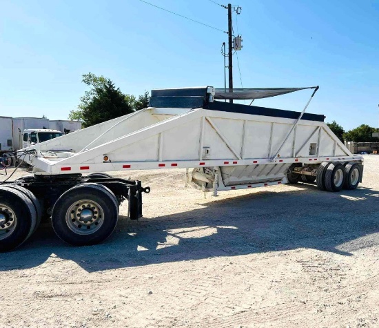 2014 Rancho Belly Dump Trailer with Single Door