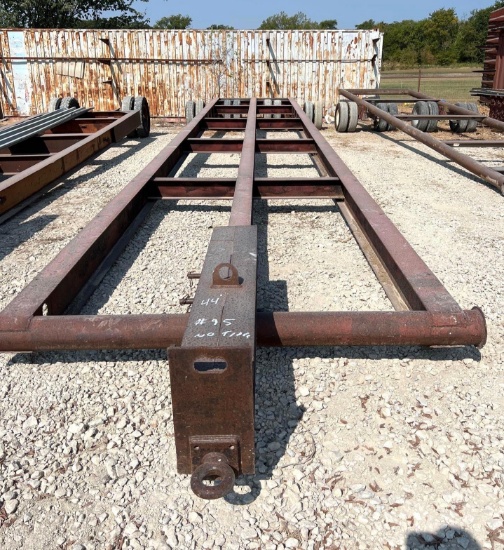 44 ft Skid Trailer to Move Houses, Bridges, Buildings, etc. - Comes with Bill of Sale