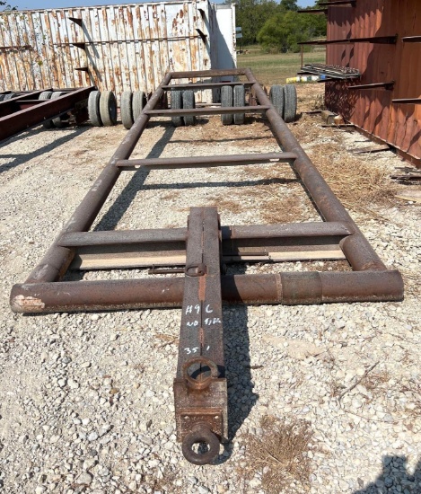 35 ft Skid Trailer to Move Bridges, Buildings, etc. - Comes with Bill of Sale