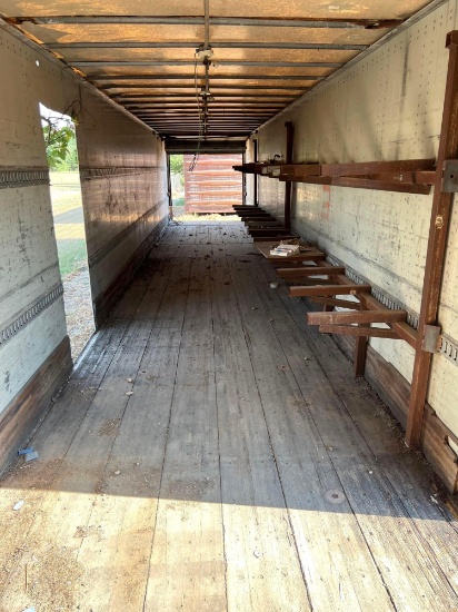 53 ft Dry Van Box - No Wheels, Tires, or Axles -Used for Storage