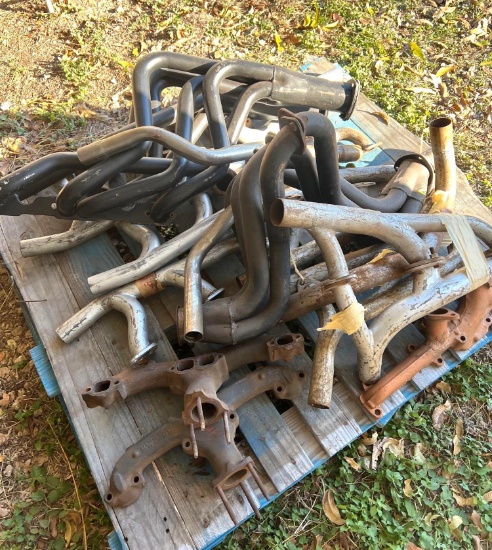 Exhaust Headers for Misc. Classic Cars - 55 to 57 Chevy Flathead, V-8, etc.
