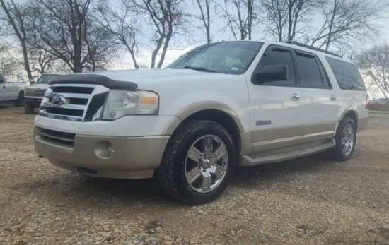 2007 Ford Expedition Extended Length - 4x4 - 1 owner - 222K miles - Runs - Comes with Title