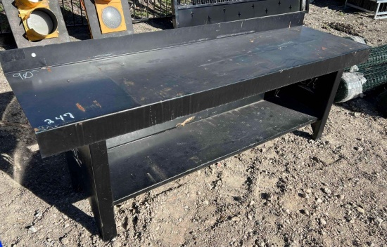 KC 7 foot 6 inch Metal Workbench