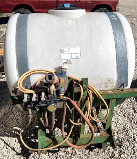 3-point Sprayer Run off the PTO