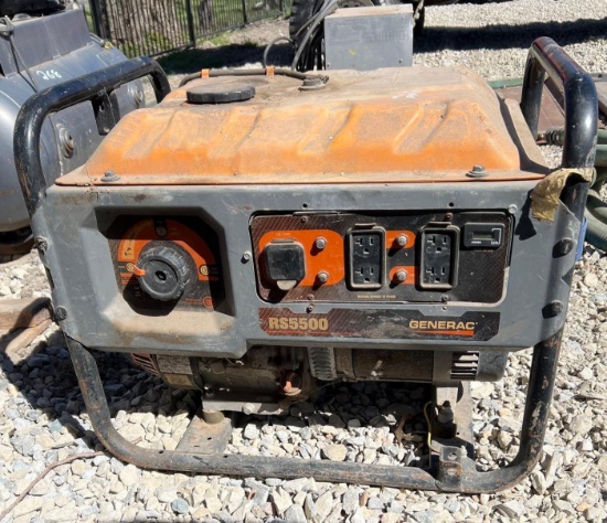 Generac RS 5500 Generator - Has Compression